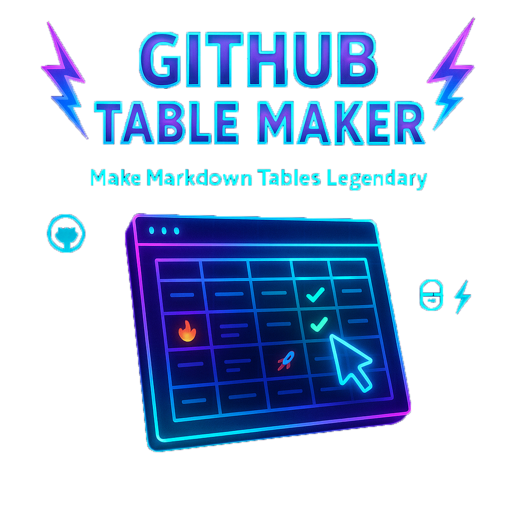 GitHub Table Maker Logo